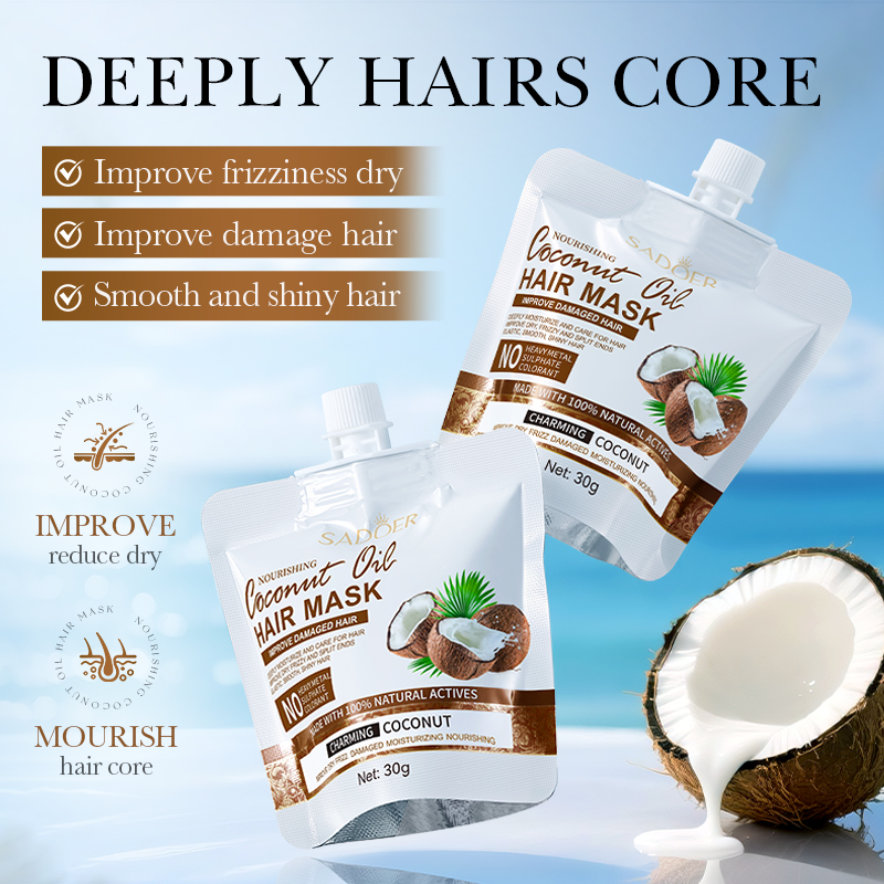 Hair Care Hair Mask - Mascarilla capilar mágica de queratina, 5