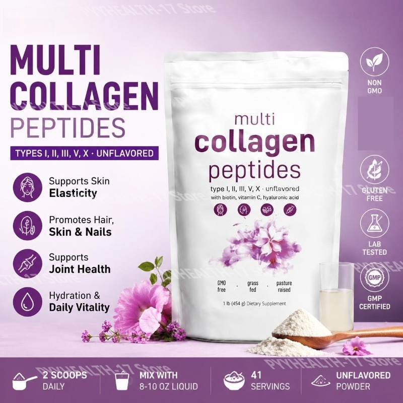 Hair Care Vitamin - Colágeno en Polvo con Péptidos de