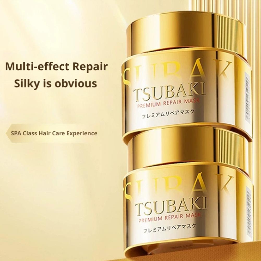 Hair Care In Japan - Mascarilla Capilar Reparadora Premium TSUBAKI de