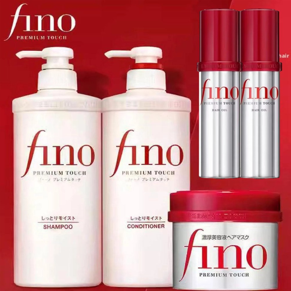 Hair Care Fino - Champú japonés Fino acondicionador colágeno queratina