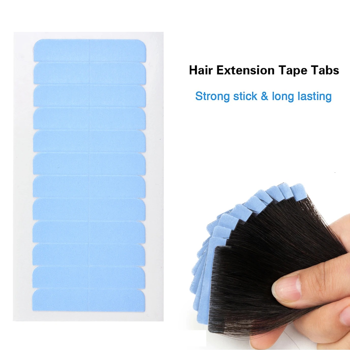 Hair Extension Tape In - Cinta Adhesiva de Doble Cara para