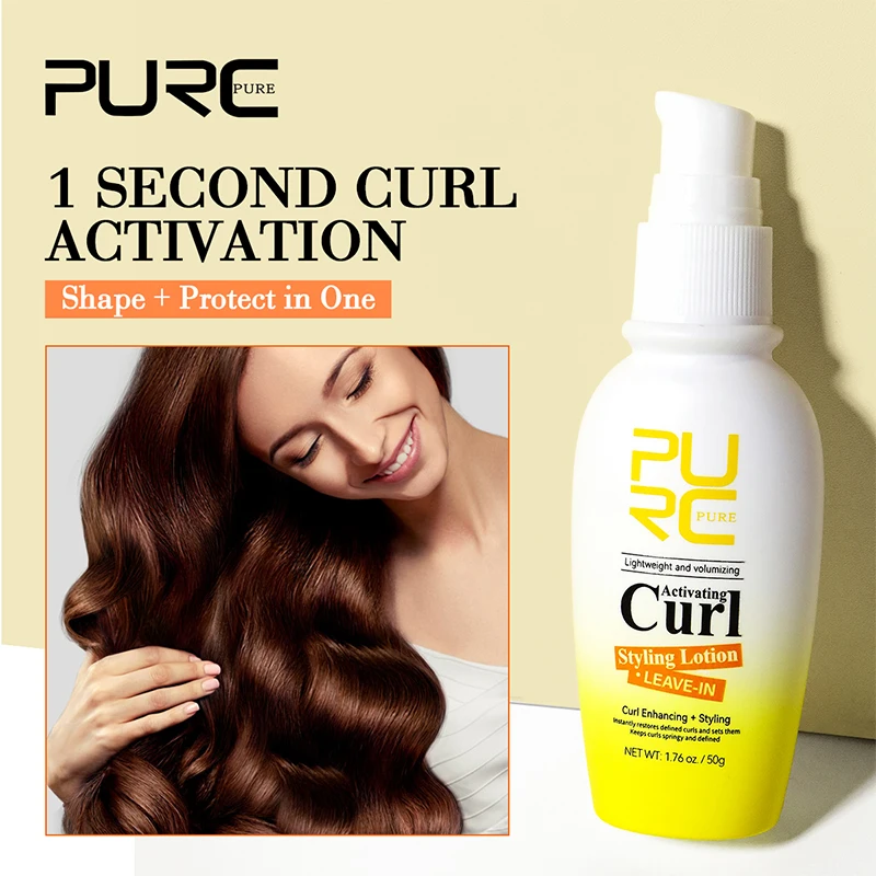 Hair Care Ginseng - PURC Curl-crema de estilismo para el