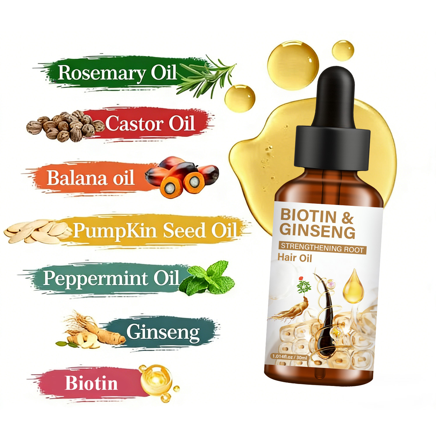 Aceite Esencial para el Cuidad - Hair Care Ginseng reseña y precio