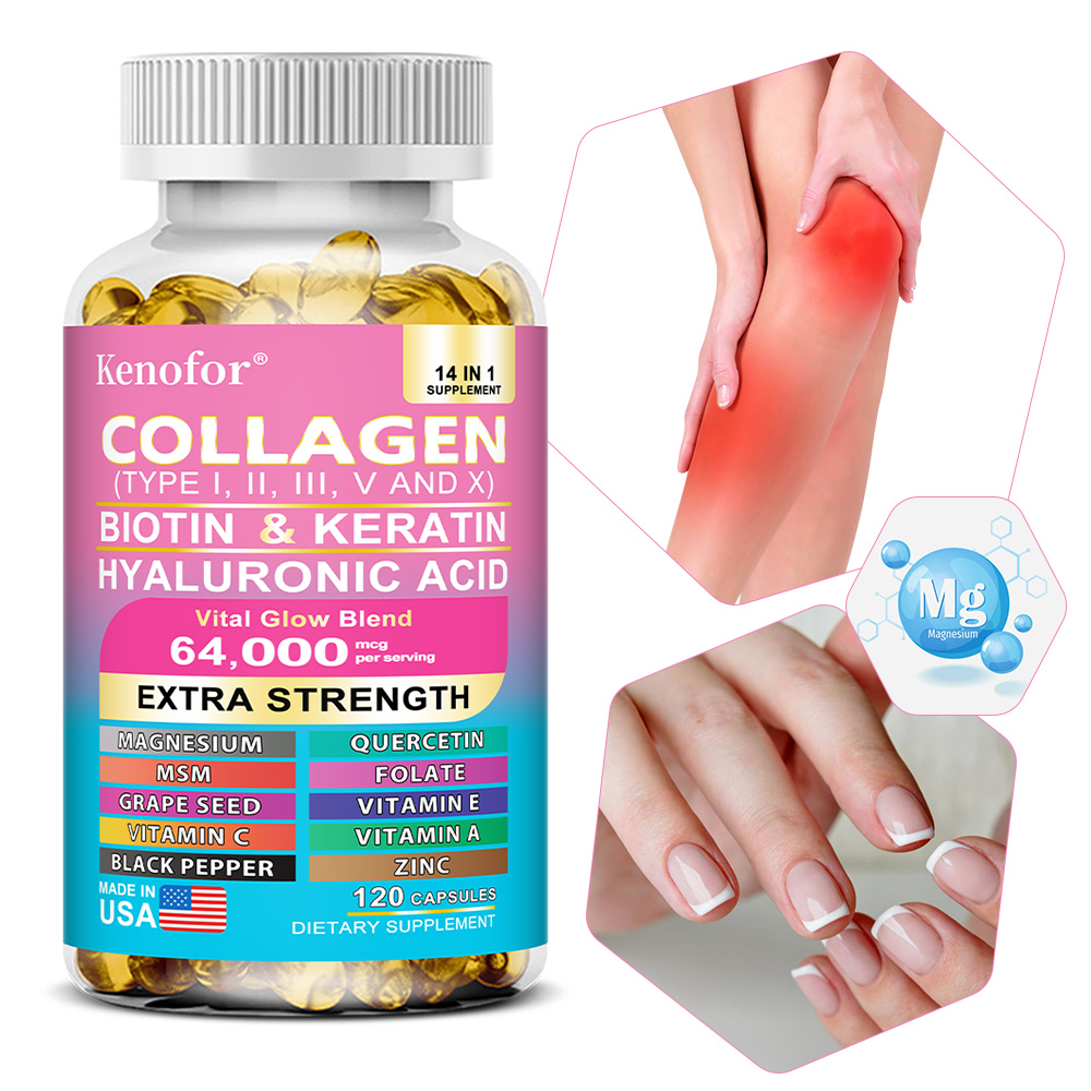 Cápsulas de colágeno complejas - Hair Care Vitamin reseña y precio