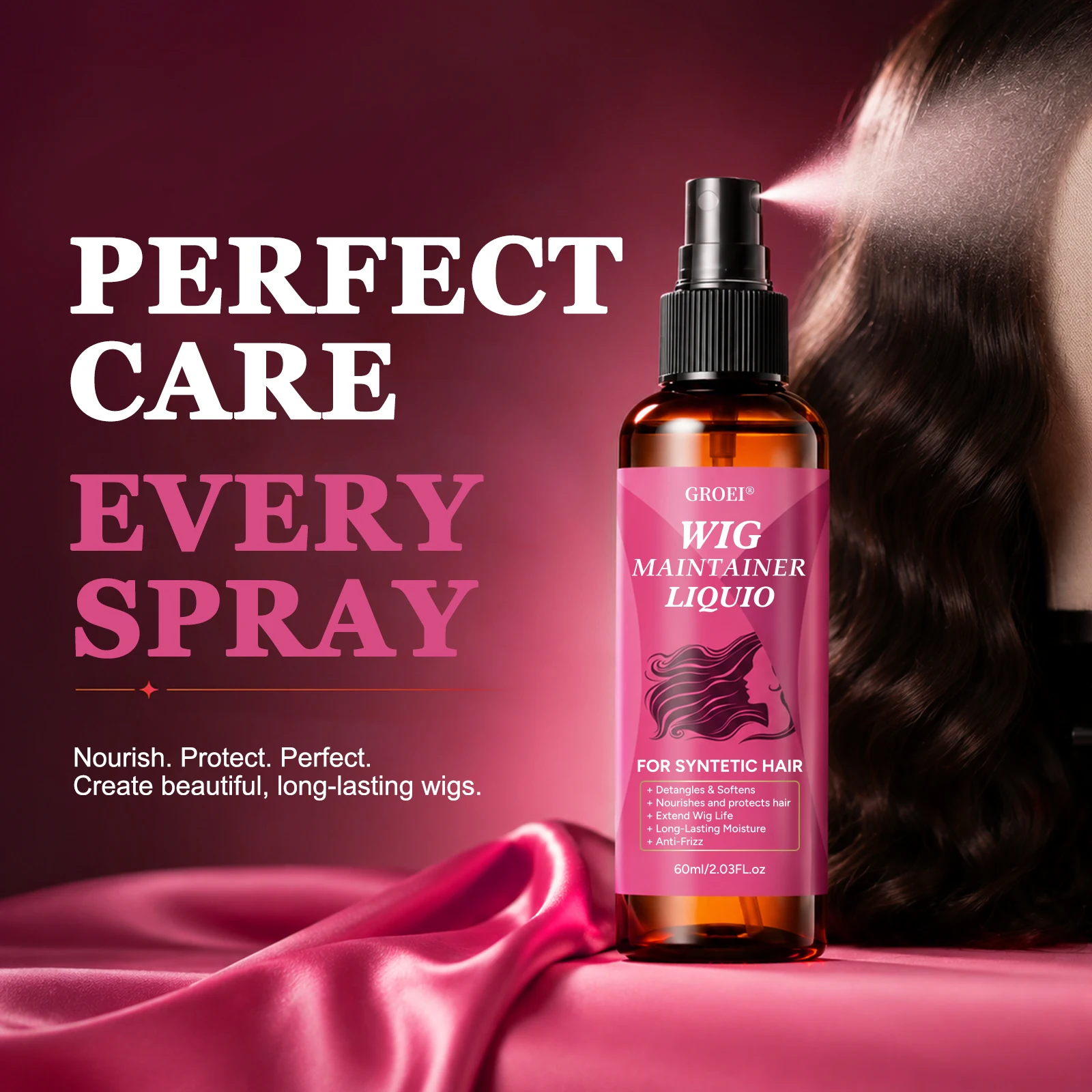 Spray Mantenedor de Pelucas An - Hair Care Spray reseña y precio