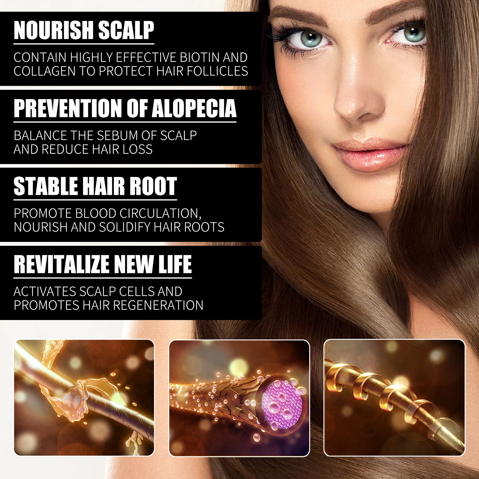 Aceite Capilar con Biotina, Su - Hair Care Ginseng reseña y precio
