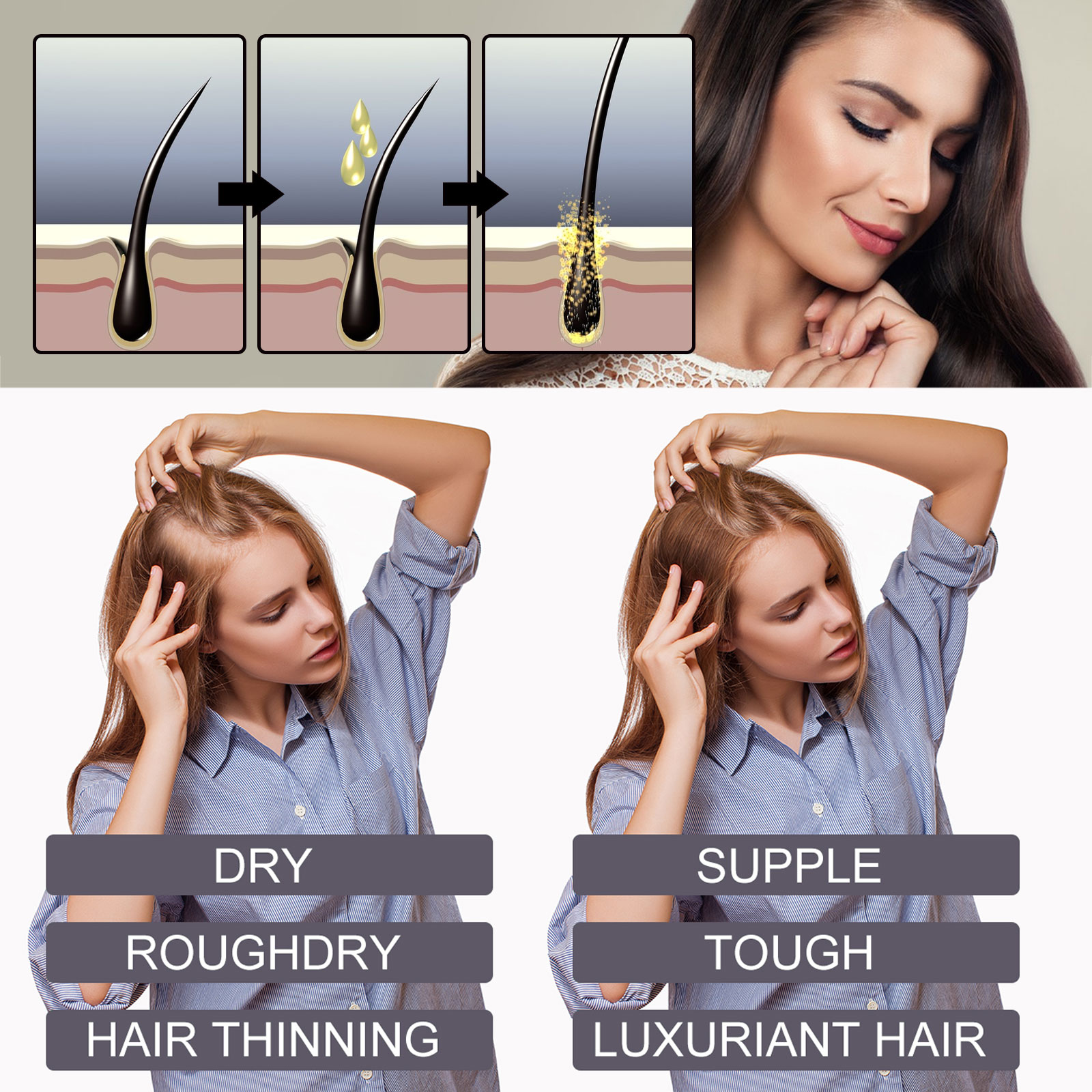 Aceite Capilar con Biotina, Su - Hair Care Ginseng reseña y precio
