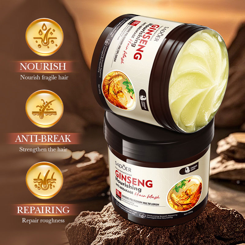 500ml SADOER Ginseng Polygonum - Hair Care Ginseng reseña y precio