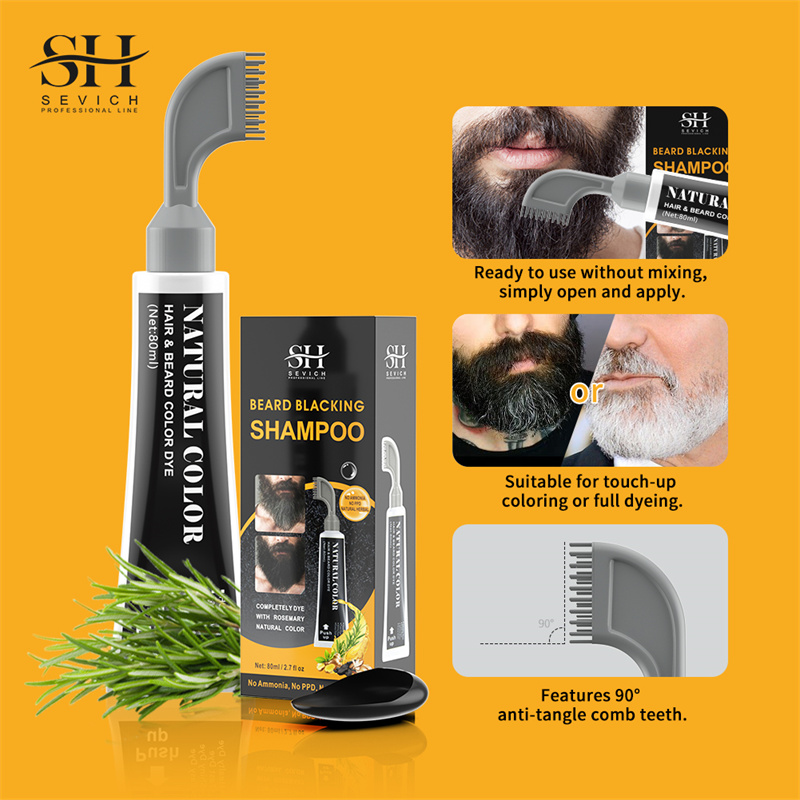Crema de barba negra con extra - Hair Care Ginseng reseña y precio