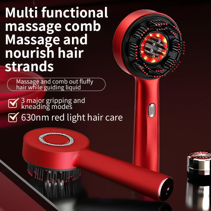 Peine de Masaje Eléctrico Port - Hair Care Growth reseña y precio