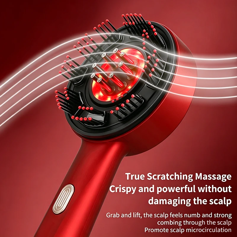 Peine de Masaje Eléctrico Port - Hair Care Growth reseña y precio