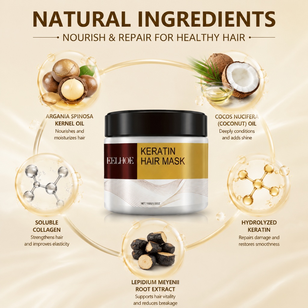Mascarilla Capilar de Queratin - Hair Care Hair Mask reseña y precio