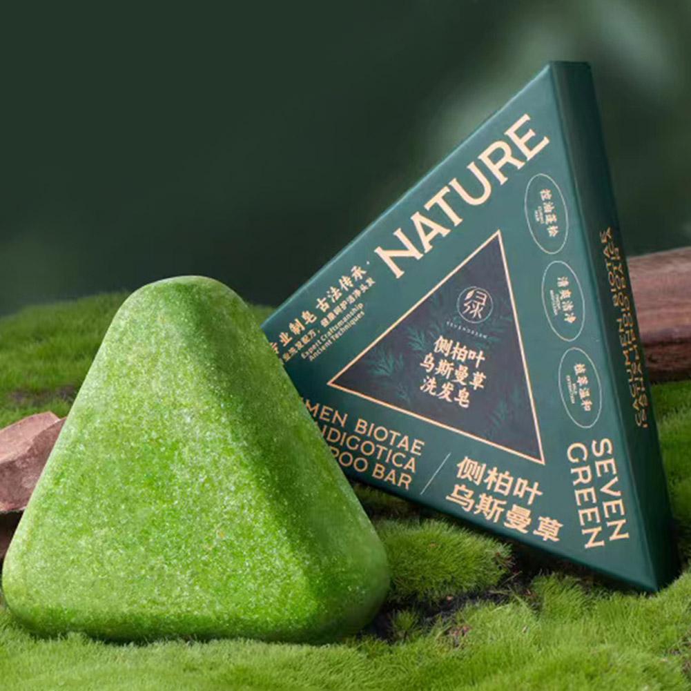 Barra de champú Nature Triangl - Hair Care Growth reseña y precio