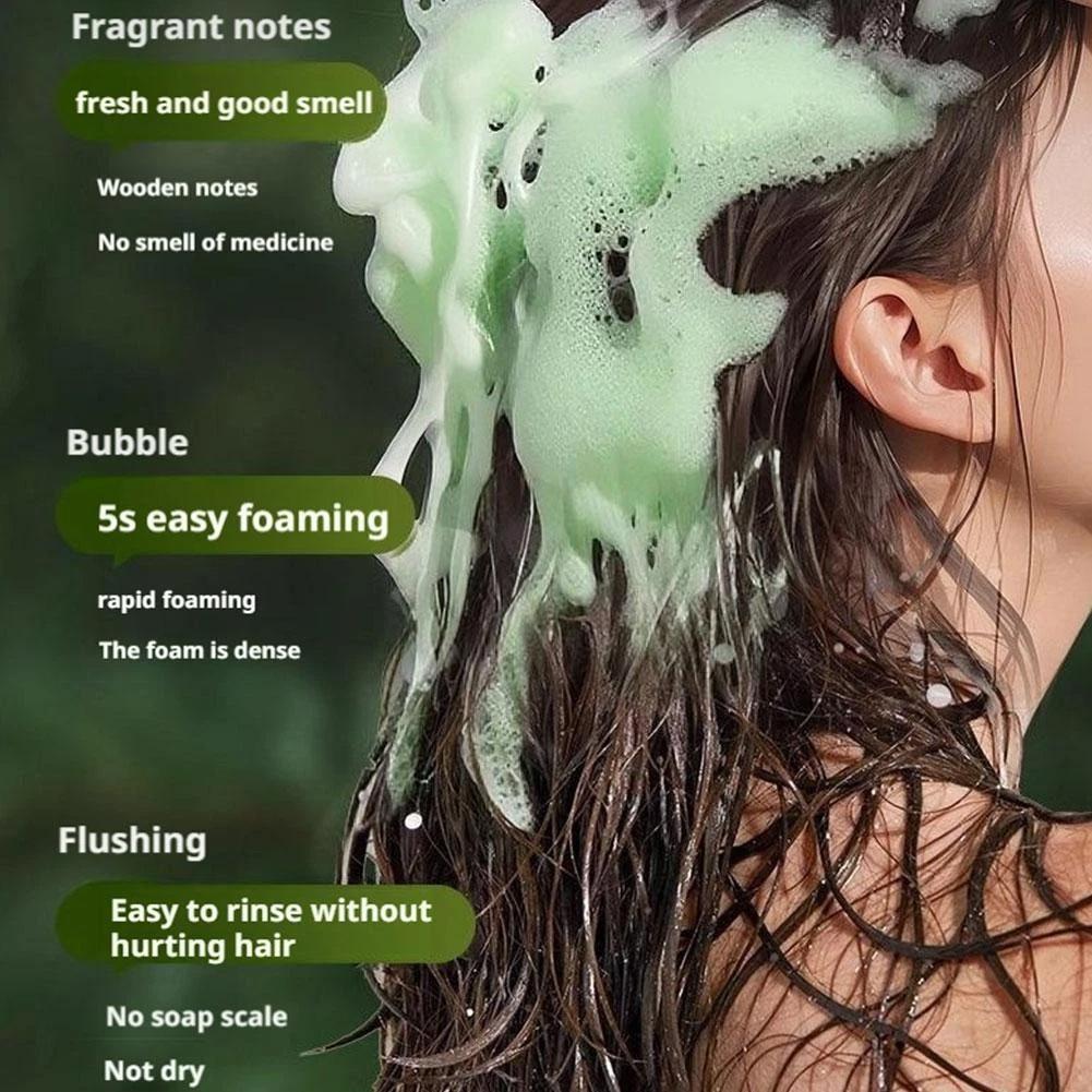 Barra de champú Nature Triangl - Hair Care Growth reseña y precio