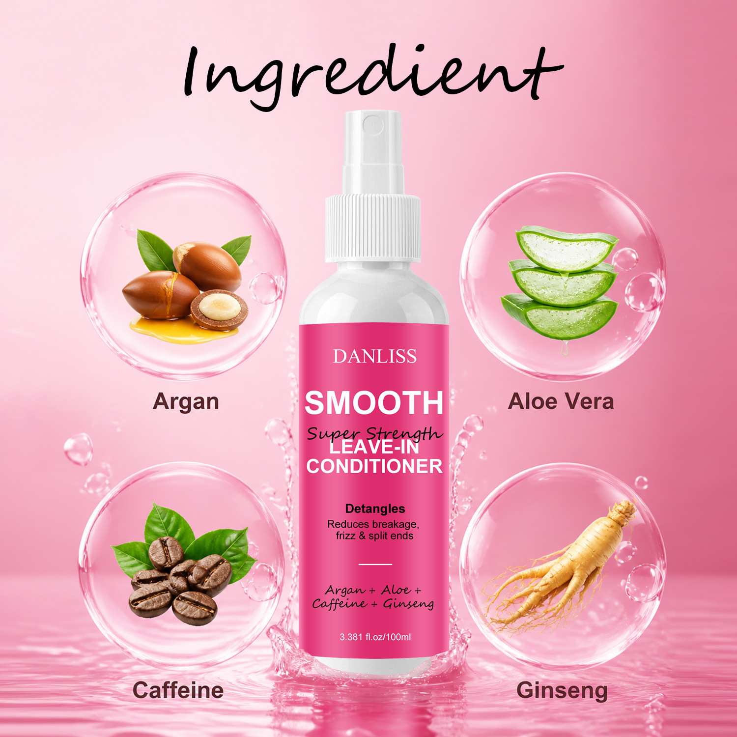 Acondicionador Sin Enjuague Sm - Hair Care Ginseng reseña y precio